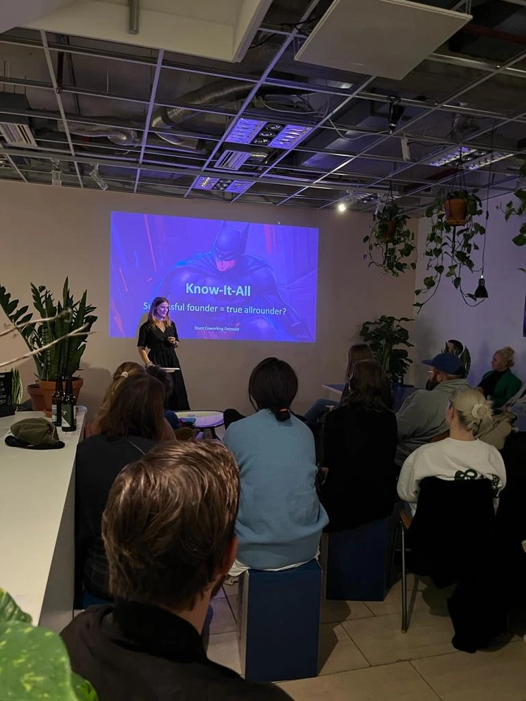 Vortrag über Gründer-Know-how im Stunt Coworking Detmold